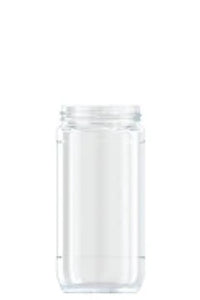 882ml flint glass coffee food jar