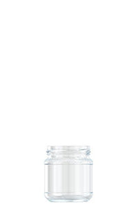 192ml flint glass food jar