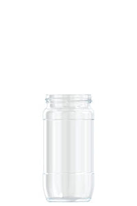 450ml flint glass coffee food jar
