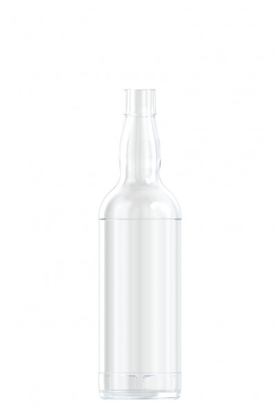 700ml flint glass spirit bottle