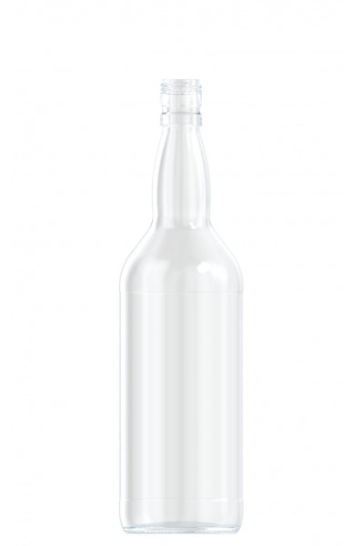 1000ml flint glass spirit bottle