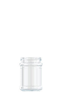 275ml flint glass food jar