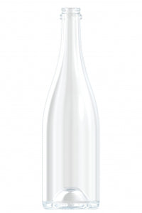 750ml flint glass Champ Allegee oneway wine bottle