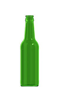 355ml green glass Abbot oneway beer bottle