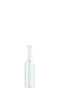500ml flint glass Hamburger Ale returnable beer bottle
