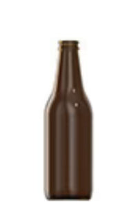 355ml amber glass Gesi oneway beer bottle