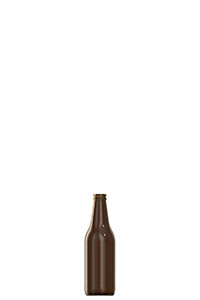 355ml amber glass Gesi oneway beer bottle