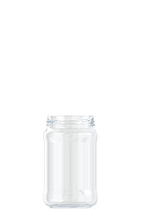 385ml flint glass food jar