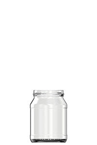 370ml flint glass food jar