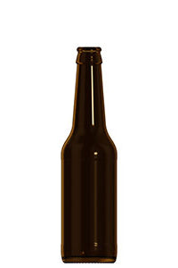 330ml amber glass Abbot oneway beer bottle