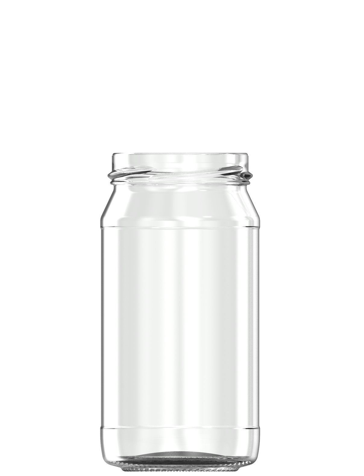 220ml flint glass food jar