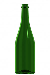 750ml green glass Sekt Cuve oneway wine bottle