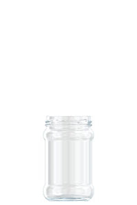 315ml flint glass food jar