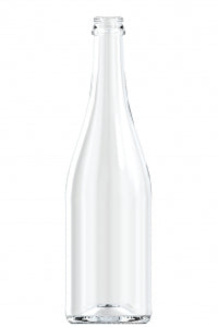 750ml flint glass Sekt Cuve oneway wine bottle