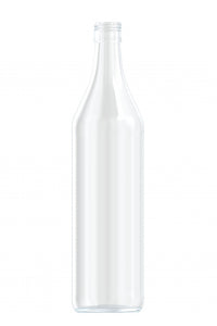 1000ml flint glass oneway wine bottle