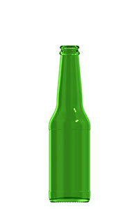 275ml green glass LGW oneway beer bottle