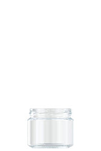 330ml flint glass food jar