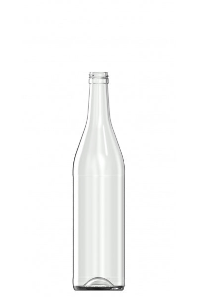 700ml flint glass spirits bottle