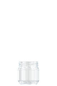 215ml flint glass food jar