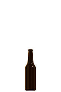 500ml amber glass Anna Light oneway beer bottle