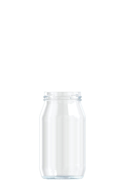 420ml flint glass food jar