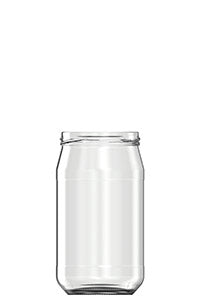 805ml flint glass food jar