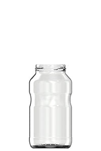 720ml flint glass food jar
