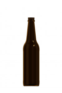 500ml amber glass oneway beer bottle