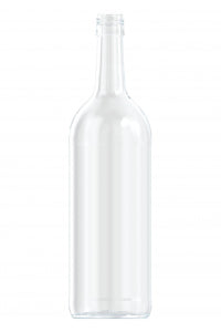 1000ml flint glass Bordeaux oneway wine bottle