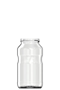 720ml flint glass food jar