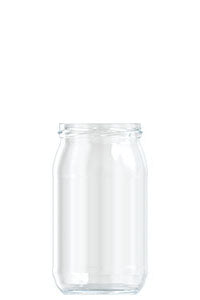 815ml flint glass food jar