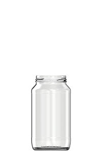 550ml flint glass food jar