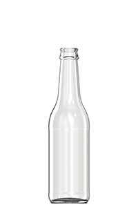 330ml flint glass oneway beer bottle