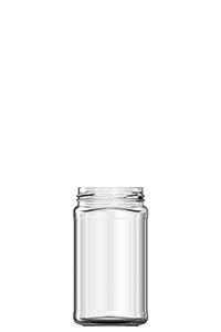 380ml flint glass food jar