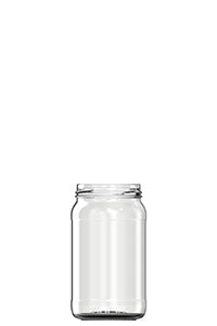 370ml flint glass food jar