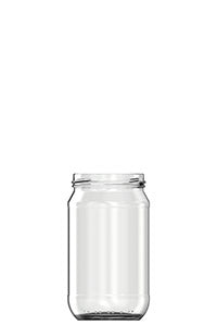 480ml flint glass food jar