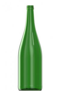 1000ml green glass Schlegel oneway wine bottle