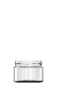 282ml flint glass food jar