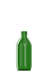 330ml green glass oneway Juice NAB bottle