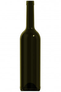 750ml green glass Bord Spez oneway wine bottle