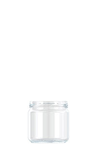 385ml flint glass food jar