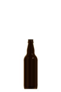 500ml amber glass oneway beer bottle