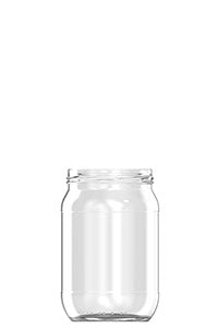 720ml flint glass food jar