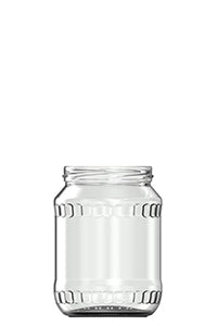 720ml flint glass food jar