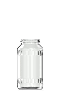 720ml flint glass food jar