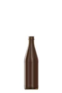 500ml amber glass Vichy oneway beer bottle