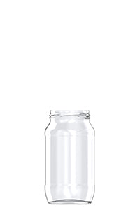 480ml flint glass food jar