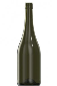 750ml green glass Just! oneway wine bottle