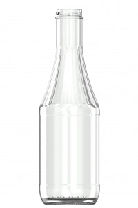 750ml flint glass ketchup oneway food bottle