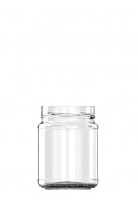 286ml flint glass food jar